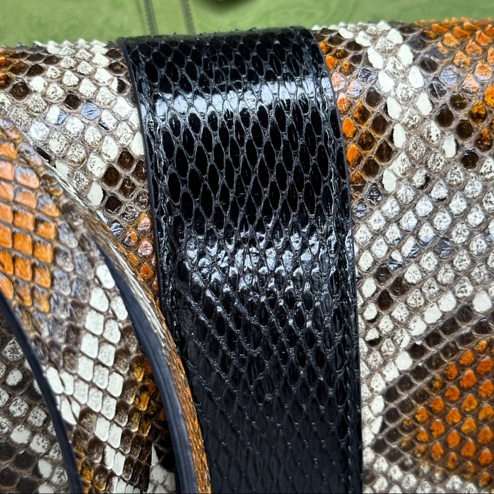 ๐๏ธ๐๏ธ GUCCI ARLI EMBELLISHED PYTHON SHOULDER BAG ๐ฅ๐ฅ RARE ๐ฅ๐ฅ - Picture 6 of 16